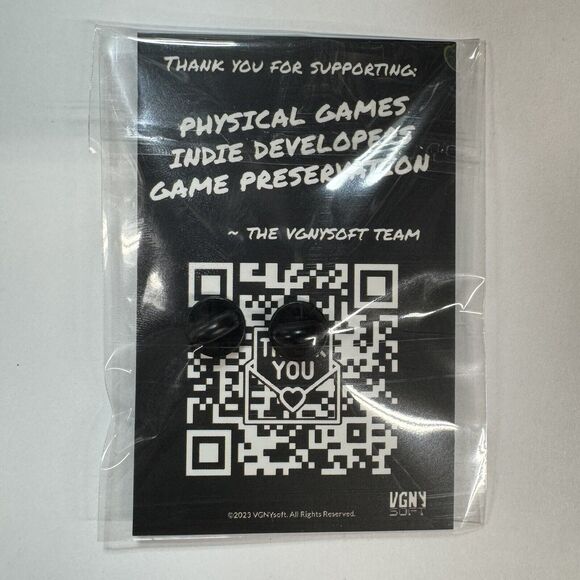 Hyper Sentinel Spaceship Enamel Pin VGNYsoft Exclusive Pixel Art Collectible - Picture 2 of 2